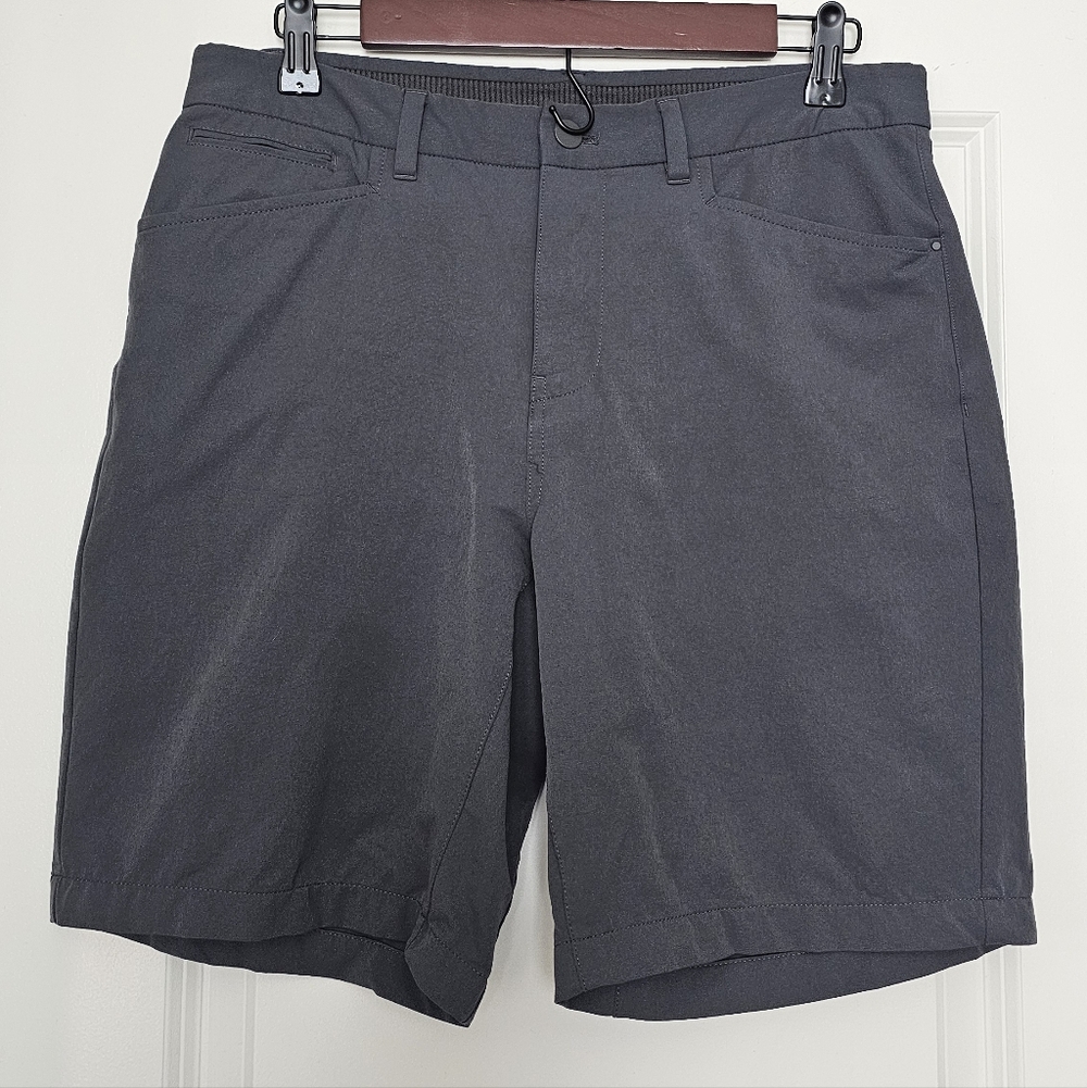 REI Co-op Men’s Gray Outdoor Hiking Shorts Size 32 Stretch Performance